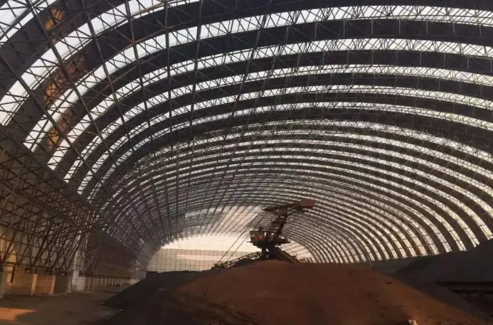 广元加油站网架安装